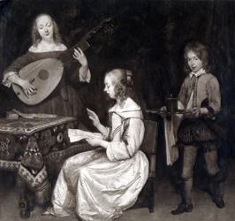 Gerard ter Borch, scène musicale